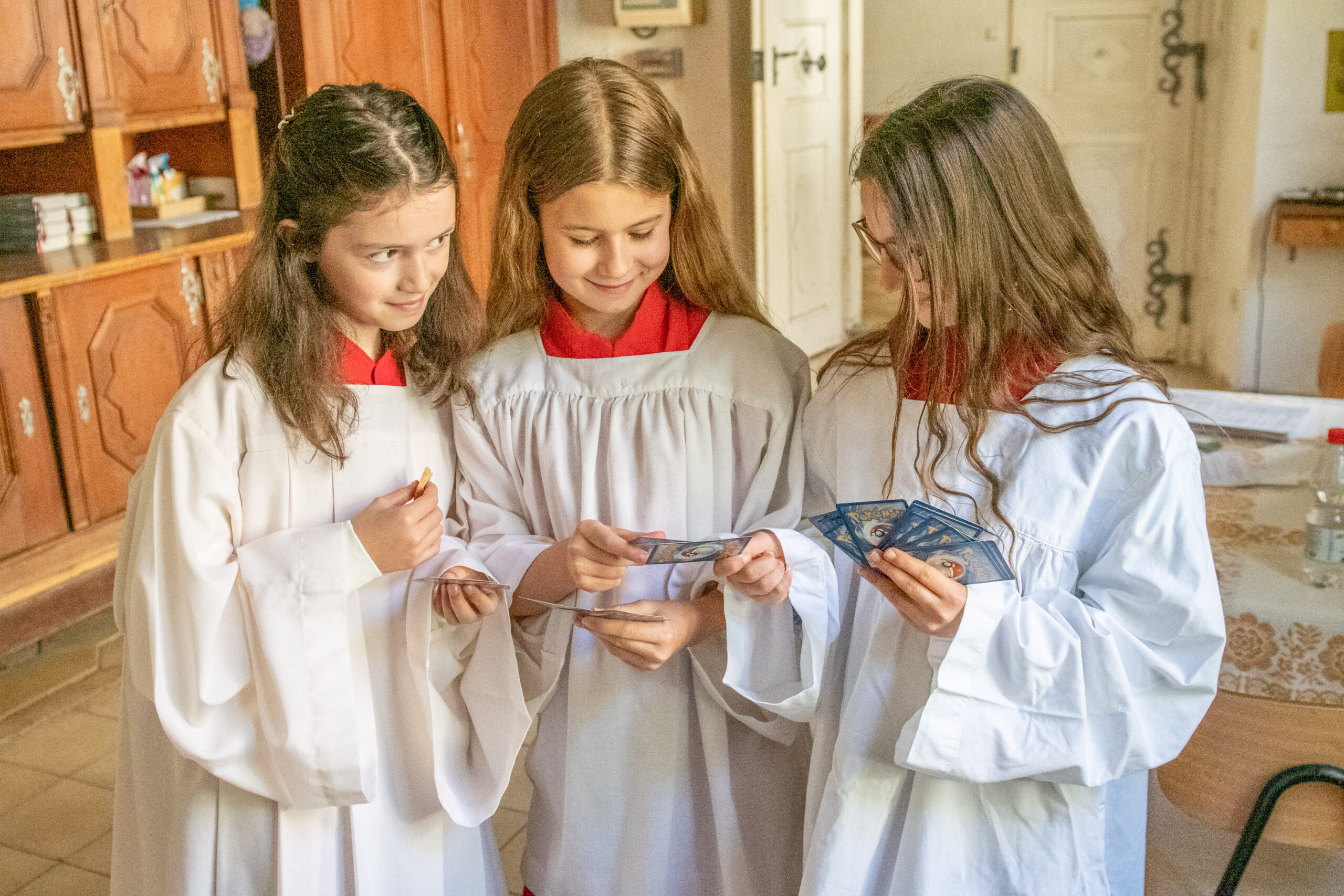 Ministranten am Handy